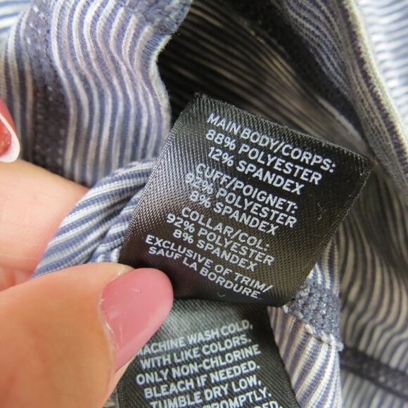 ZELLA Women's Gray-Blue Space Dyed 1/4 Zip Long Sleeve Running Top M - Picture 8 of 9